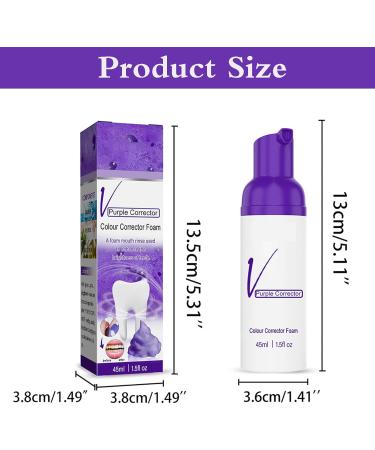 Lila Toothpaste | Whitening & Color Correction for Sensitive Teeth | Fresh Breath (45ml) - Buy Online on GoSupps.com
