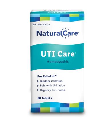 NaturalCare UTI Care Tablets - Fast-Acting Relief for Urinary Tract Infection 60 Count