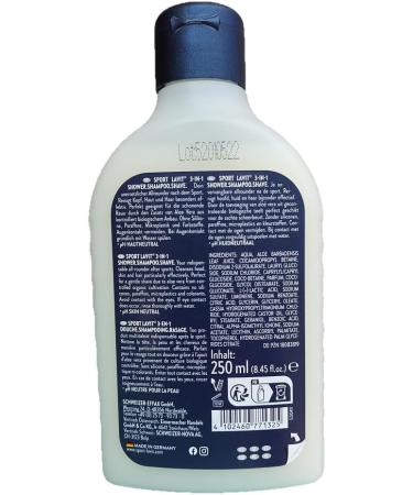 SPORT LAVIT 3in1 douche SHAMPOO SHAVE - Buy Online on GoSupps.com