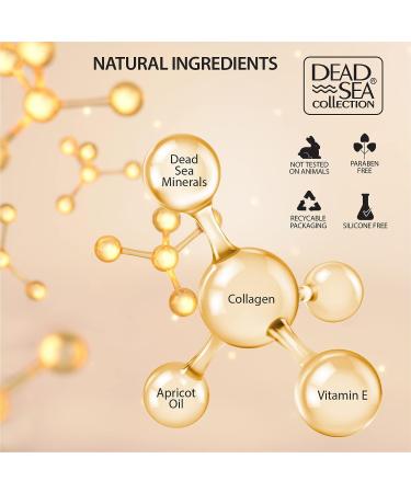 Dead Sea Collection Anti-Wrinkle Day Cream with Collagen & Sea Minerals | Anti-Aging Facial Moisturizer (1.69 fl.oz) - Buy Online on GoSupps.com