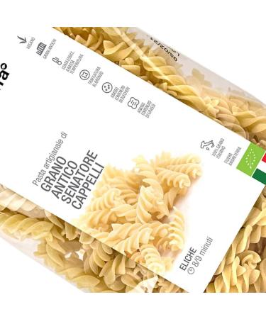  AMORETERRA Amoreterra Senator Hats Organic Propeller Pasta 500g Ancient Grains Organic Craft Bronze Extruded Low Temperature Dried - Buy Online on GoSupps.com