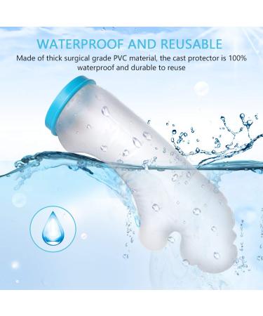 Yosoo Health Gear Waterproof Arm Cast Cover - Adult Short Arm Protector for Shower & Bath - Buy Online on GoSupps.com