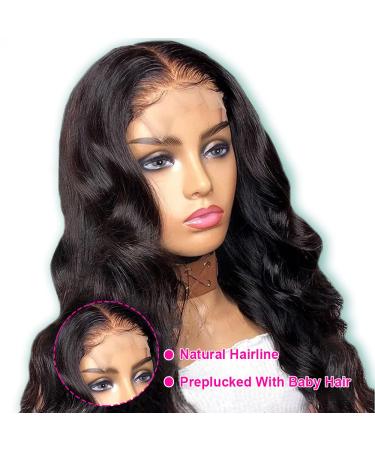 Fairgreat 4x4 Lace Front Human Hair Wig 16 Inch | Brazilian Body Wave Wig for Black Women - Buy Online on GoSupps.com