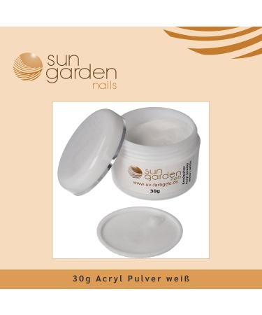 Buy Sun Garden Nails Acrylic Powder Set (3x30g) & Brush - Perfect Acrylic Fingernail Kit for Flawless DIY Nails - Buy Online on GoSupps.com