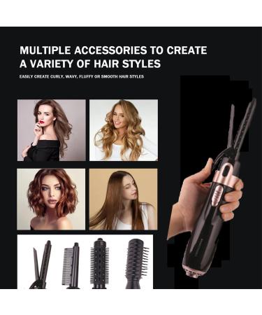 4-in-1 Hair Dryer Brush: One-Step Negative Ion Styler for Salon-Quality Results - Buy Online on GoSupps.com