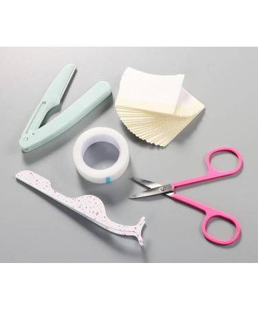 Stainless Steel Tweezers Set for Women - Facial Hair Removal and Lash Extension Kit (1-76pcs) - Buy Online on GoSupps.com