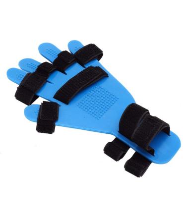 Finger Training Device Stroke Rehab Equipment - Orthotics for Hemiplegia & Traumatic Brain Injury - Suitable for Left & Right Hand - Blue - Buy Online on GoSupps.com