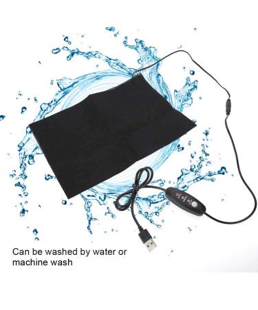 NATUDECO 3 Temperature Settings Waist Heating Mat | Soft & Durable Back Relief Pillow for Athletes & Workers | Muscle Pain Relief - Buy Online on GoSupps.com