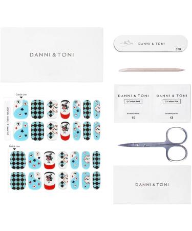 DANNI & TONI Mr. Rabbit Gel Nail Polish Strips Set - 28 Salon-Quality Stickers for Manicure - Buy Online on GoSupps.com