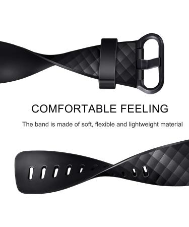 Oumida Adjustable Sport Bracelet for Fitbit Charge 3 & 4 - Classic Replacement Band Compatible with Fitbit Charge Series - Buy Online on GoSupps.com