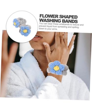 2paires Bracelets Peluche lastiques Pour Lavage Du Visage Design Cartoon Adorable Pour Filles Accessoire Pratique Et Absorbant - Buy Online on GoSupps.com