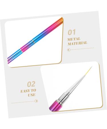 minkissy 1pc Nail Art Drawing Pen Nail Tools Nail Gel French Brush for Nails Women Nail Brush Pen Nail Drawing Brush Manicure Kits Manicure Pen Brush Nail Art Tool Nails Brush Pen Nail Lamp - Buy Online on GoSupps.com