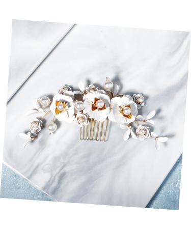Ipetboom Bridal Headpiece Crystal Headpiece Women Hair Accessories Hair Jewels for Women Bridal Headdress Soap Dispenser Foam Tiara Bridal Comb Bride Wedding Hair Comb - Buy Online on GoSupps.com