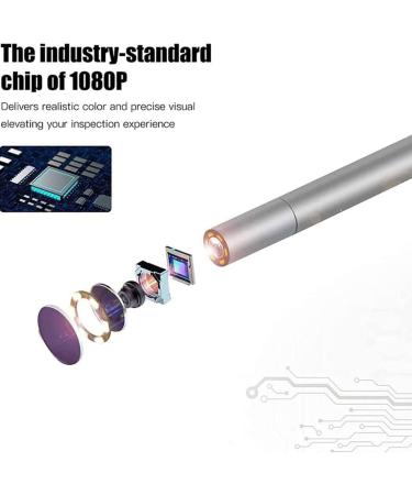 Feilx Earwax Removal Tool with Camera HD Ear Wax Removal Otoscope with 6 LED Lights Endoscope Ear Tip 4.3 Inch Screen Children Adult Ear Wax Removal Too - Buy Online on GoSupps.com