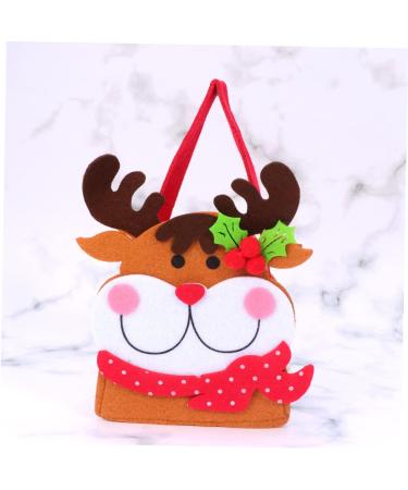 STOBAZA Ornament Handbags Xmas Party Bags Christmas Candy Handbag Decorations Winter 3D Candy Stand As Shown 12X8X15cm - Buy Online on GoSupps.com