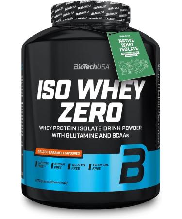  BioTechUSA BioTechUSA Iso Whey Zero | Premium Whey Protein Isolate | Grass-Fed | Enzyme-Free | Sugar- and Gluten-free 908 g Caramel Sa - Buy Online on GoSupps.com