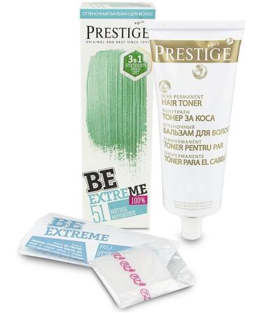  Rosa Impex Semi-permanent hair dye balm 51 Ice cream mint BeEXTREME 100% Ammonia Free Paraben Free PPD Balzam otenochny bezsulphatny dli volos 51 Methnoe morore Ozheno e - Buy Online on GoSupps.com
