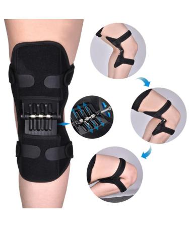 Power Lift Knee Brace Pad - Joint Support & Rebound Spring Force for Enhanced Running & Leg Performance - International Shipping Available - Buy Online on GoSupps.com