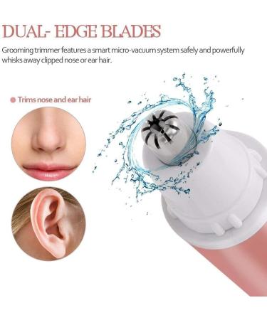 Ieron 4-in-1 Cordless Women's Razor - Rechargeable Painless Hair Removal & Bikini Trimmer for Face Legs Armpits Nose & Eyebrow - Buy Online on GoSupps.com