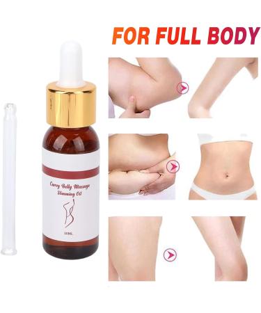 Body-Shaping Massage Oil | Weight Loss Slimming Oil for Waist Legs Stomach & Arms | Essential Oil for Fat Reduction & Abdominal Shaping - Buy Online on GoSupps.com
