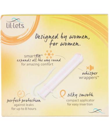Buy Lil-Lets Applicator Tampons Regular 16S - Comfortable Reliable & Eco-Friendly | International Shipping Available - Buy Online on GoSupps.com