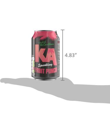 KA Caribbean Sparkling Fruit Punch Soda 330ml - Authentic Jamaican Recipe | Pack of 24 Cans - Buy Online on GoSupps.com
