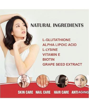 Capsules with Vitamin E & C L-Glutahione Grape Seed Alpha Lipoic Acid and is a Great Option Full of antioxidants and Powerful extracts for Skin- 60 Capsules - Buy Online on GoSupps.com