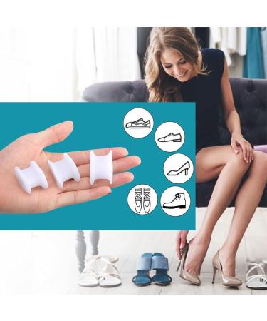 Soft Toe Separator & Gel Toe Caps - 8 Pack Hallux Valgus Spreader for Optimal Toe Protection & Correction - Buy Online on GoSupps.com