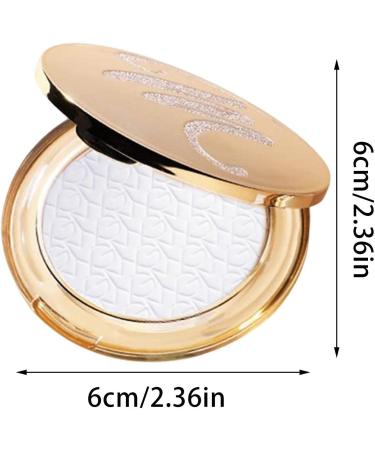 Pressed Powder Breathable Press Powder Makeup Oil Free Face Powder | Long Lasting Setting Pressed Powder Makeup Waterproof & Sweatproof Concealer Finishing Powder Aezon R-c - Buy Online on GoSupps.com