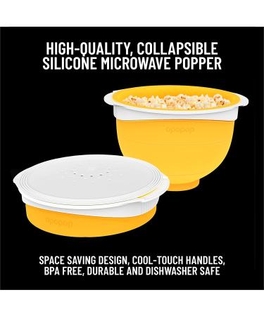 Opopop Microwave Popcorn Variety 12-Pack Gourmet Kit | Collapsible Silicone Popper | Gluten Free Snacks | BPA-Free & Dishwasher Safe | 12 Pop Cups - Buy Online on GoSupps.com