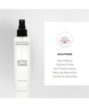 Detox Toner | pH Balance Heal Sunburn & Razor Burns | Vitamin C & Antioxidants | 4 fl oz - Shop Internationally - Buy Online on GoSupps.com