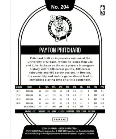 Boston Celtics 2020-21 Hoops Team Set w/ Rookie Cards Aaron Nesmith & Payton Pritchard - Buy Online on GoSupps.com