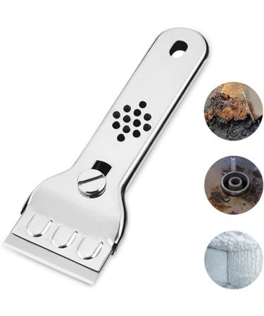 Hob Scraper - Blade Cleaning Scraper for Glass with 5 Replacement Blades | Stainless Steel Blade Scratches for Induction Hobs Glass Ceramic Hob Oven Shayu - Buy Online on GoSupps.com