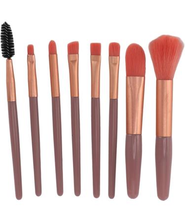 Makeup Brushes Kit Makeup Brush Set 8 Piece Aluminum Tubes for Daily Use - Buy Online on GoSupps.com