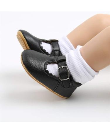Sonstage Infant Baby Oxford Shoes - Anti-Slip Trainer for First Walking - 6-12 Months - Black - Buy Online on GoSupps.com