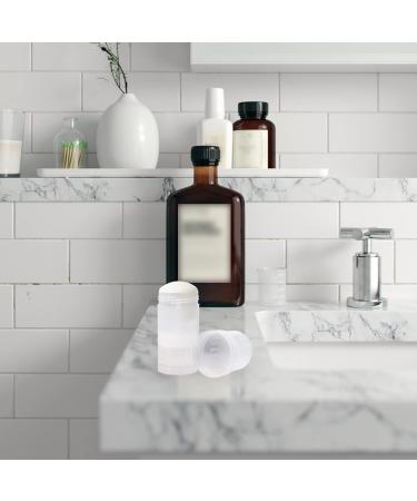 6 Pcs 2 Oz Empty Deodorant Containers - Refillable Twist-up Tubes for DIY Deodorant and Lip Balm - Buy Online on GoSupps.com