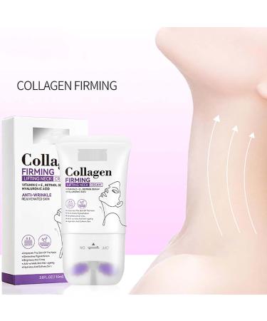 Neck Firming Cream Lifting Tightening Sagging Skin Collagen Firming Lifting Neck Cream Face & Neck Collagen Cream Tightening Face/Neck Anti-Wrinkle Collagen Cream for Dark Spot - Buy Online on GoSupps.com