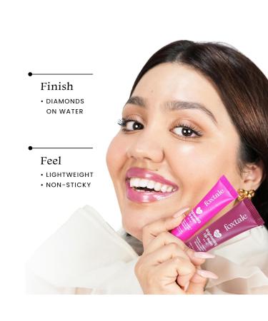 Foxtale SPF 30 Brightening Lip Balm for Dark Lips with Peptides & Vitamin C | Brightens Pigmented Lips | Hydrates Lips | SPF Lip Balm | Pack of 2 | Light Mauve & Pink Glaze 24gm - Buy Online on GoSupps.com