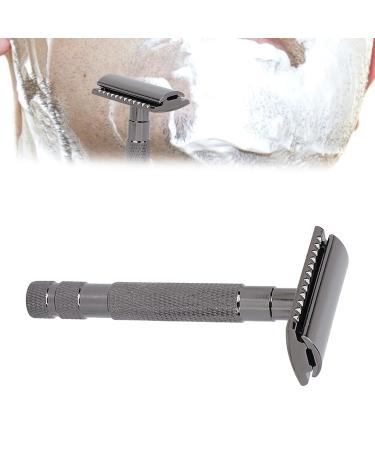 Eco-Friendly Manual Razor | Washable & Durable Hairdressing Tool for Home & Salon Use (Black) - Buy Online on GoSupps.com