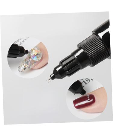 minkissy 3 Sets Nail Art Glue Nail Drill Glue Manicure Tool Second Generation Dedicated - Buy Online on GoSupps.com