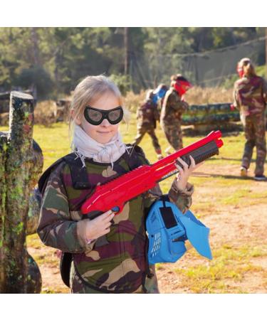 Lwuey Tactical Airsoft Glasses | UV400 Metal Mesh Paintball Safety Eyewear | Windproof & Breathable for Military Fans & CS Game - Buy Online on GoSupps.com