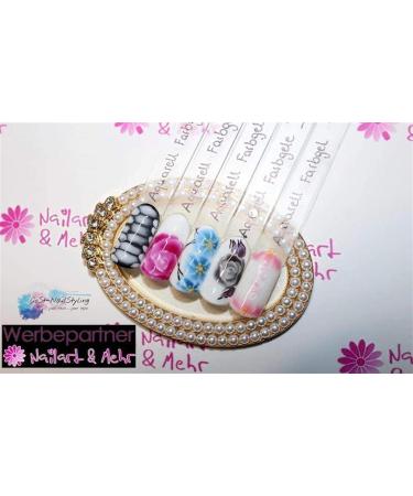 N+M Watercolor Color Gel 4.5ml Brush Bottle - 07 Mint - UV + LED - Made in Germany for Creative Wet-on-Wet Designs - International Shipping Available - Buy Online on GoSupps.com