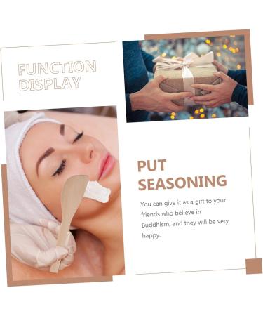 Mikinona 1 Set Four Piece Facial Mask Bowl DIY Facial Mask Tools Facial Mask Mixing Tools Makeup Kit Beauty Mask Facial Kit Skin Mask DIY Bowl Tool Mask Applicator Wooden - Buy Online on GoSupps.com