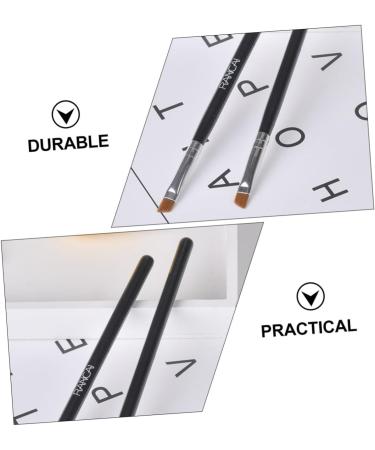 Beavorty 15 Pcs Makeup Brush Makeup Tool Cosmetic Eye Brush Eyeliner Brush Eyebrow Brush Flat Brush Girl 16x0.7cmx3pcs Blackx3pcs - Buy Online on GoSupps.com