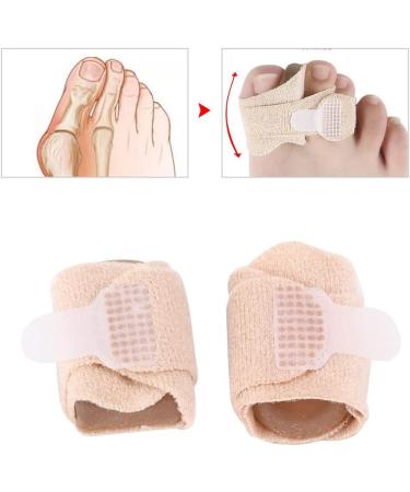 2pcs Bunion Corrector Gel Cloth Braces - Hallux Valgus Pain Relief Toe Separator for Men & Women - Buy Online on GoSupps.com