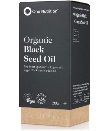 OneNutrition - Black Seed Oil - Virgin Cold Pressed Oil 200ml - Buy Online on GoSupps.com