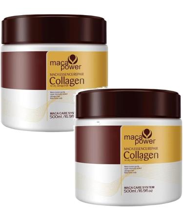 Karseell Collagen Hair Treatment 16.90 oz 500 ml Collagen Hair Mask Deep Repair Conditioning Argan Oil Collagen Hair Mask Essence for Dry Damaged Hair - Buy Online on GoSupps.com