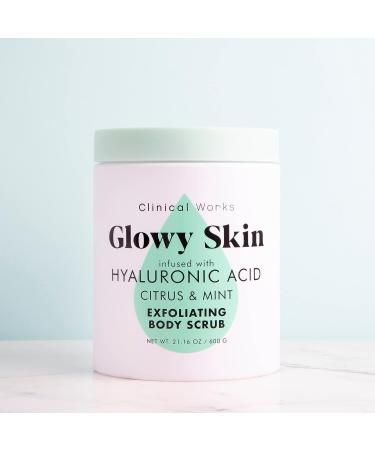 Hydrating Exfoliating Body Scrub - Clinical Works with Hyaluronic Acid - Buy Online on GoSupps.com