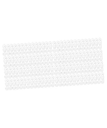 Solustre 300 pc earrings for earrings adjustable trailer coupling Face cover Earfgange ear protection tape MA SK extension rope adjustable mask buckle mask extension hooks