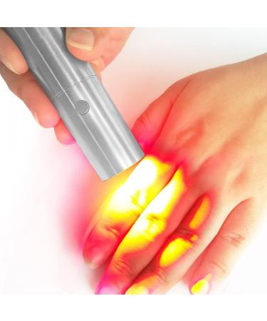 MWDY LED Handheld Red Light Therapy Device Red Light with 3 LEDs Portable Red Lamp Therapy Torch for Joint and Muscle Pain - Buy Online on GoSupps.com